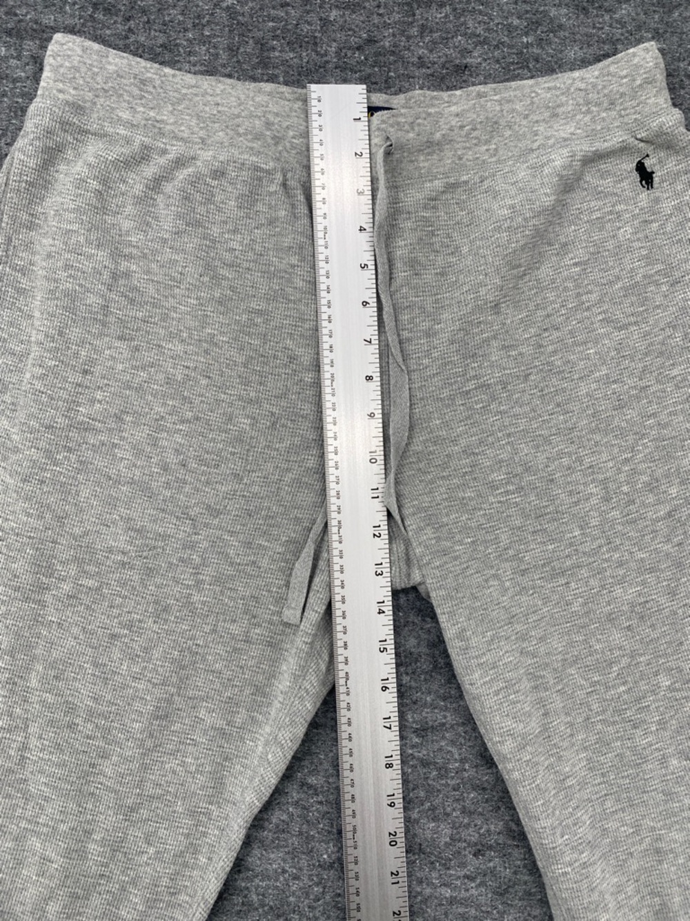 Polo Ralph Lauren Men's Waffle Knit Sleep Jogger Pants - Gray XL - Picture 5 of 11